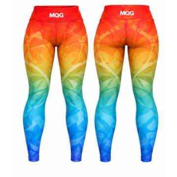 Personalized Women Sublimation Leggings for Gym & MMA Teams