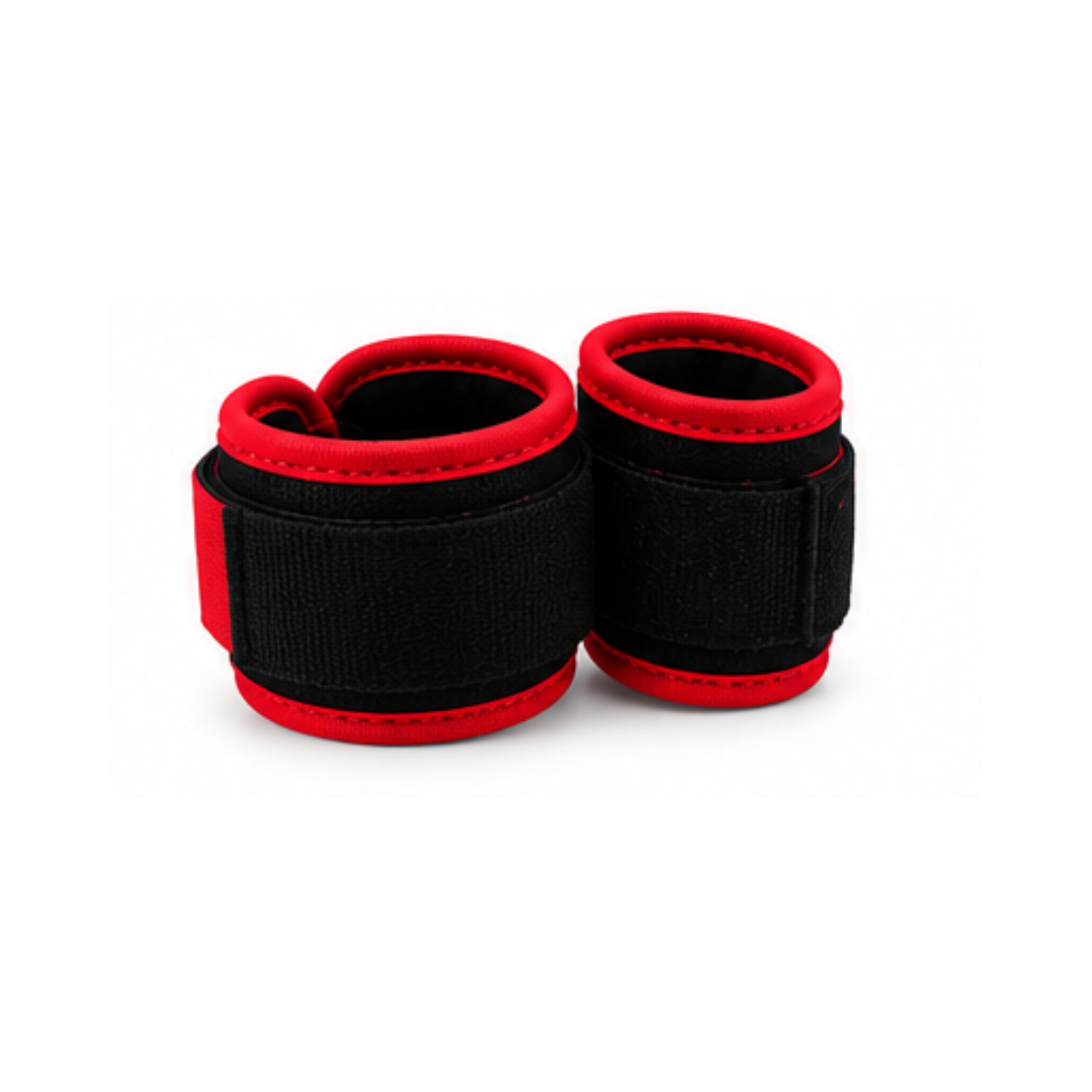 Red Ankle Straps – Custom Gym Cable Machine Accessories - Image 2